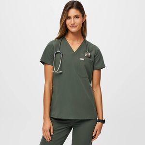Figs Scrubs (top & bottoms) in Moss